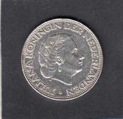 Beschrijving: 2 1/2 Gulden JULIANA 